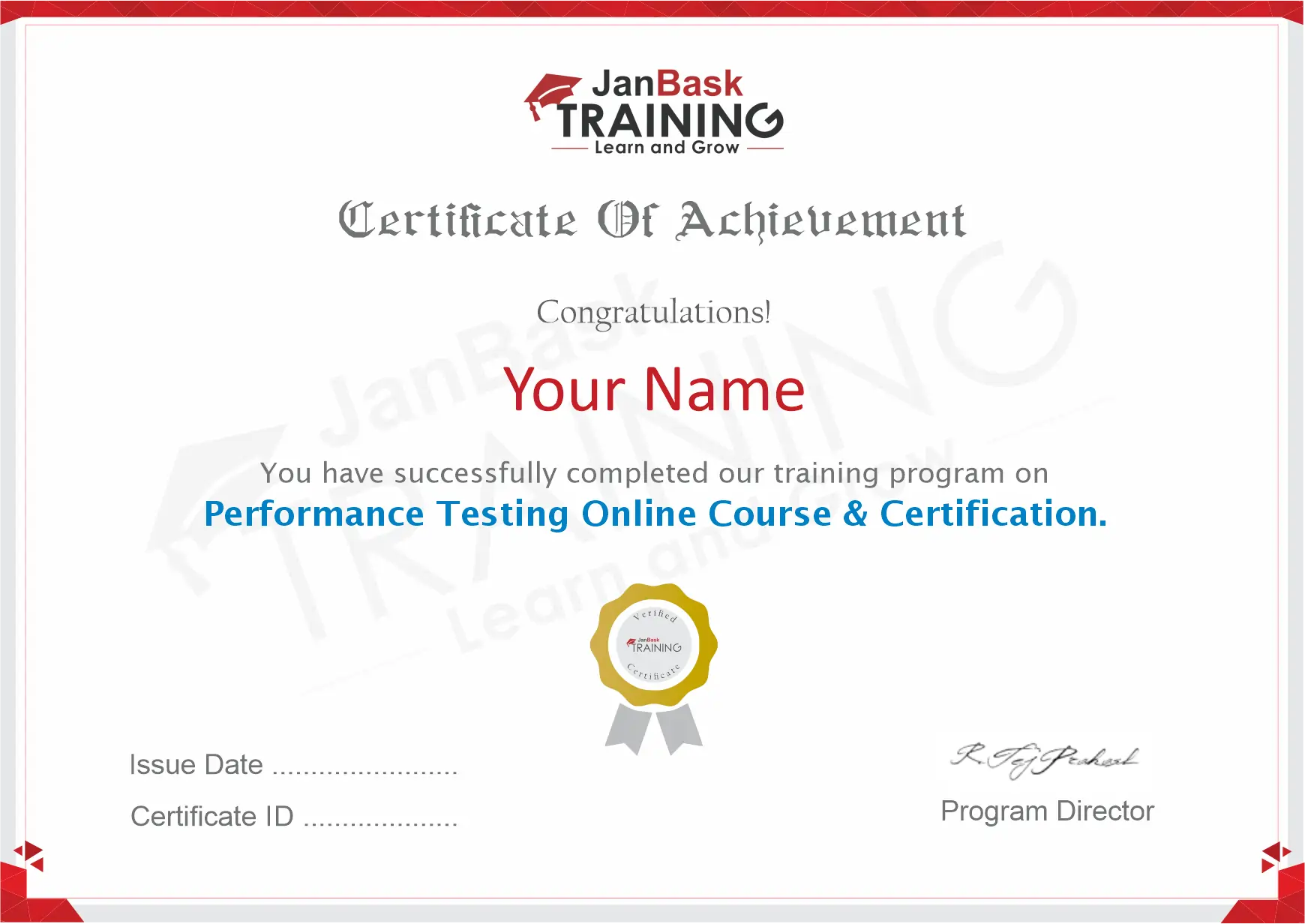 https://assets.janbasktraining.com/assets/images/Performance Testing Online Course & Certification.webp Certificate icon